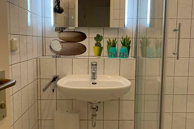 Maisonettenwohnung mit Sauna 200 m zum Meer