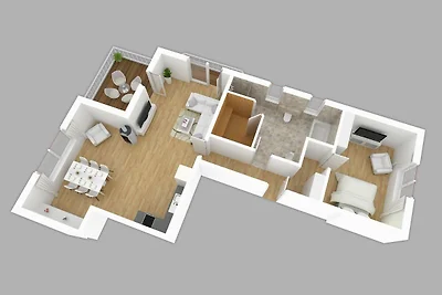 Appartamento Vacanza con famiglia Sellin