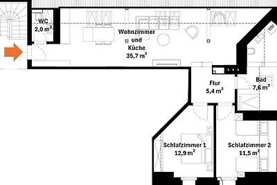 Ferienwohnung Abendrot
