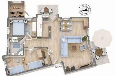 Bernsteinhaus Whg. 1