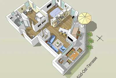 Terrassenhaus 1 - 46048