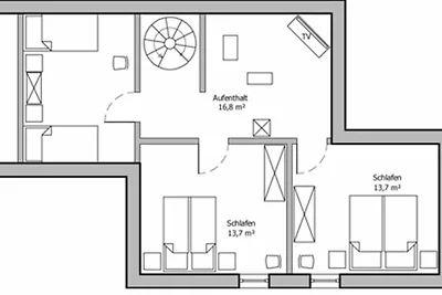 Vakantieappartement Gezinsvakantie Liepe