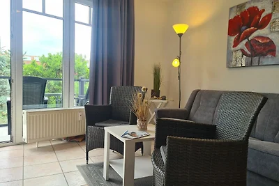 A9: Seeblick 2-Raum-Fewo (34m², max. 3 Pers.)