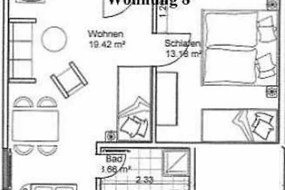Ferienwohnung Sanddorn 8 für 5 Personen