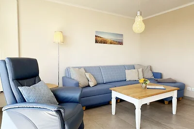 Ferienwohnung 04 mit Südbalkon und Meerblick