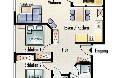 H-Ferienwohnung 4