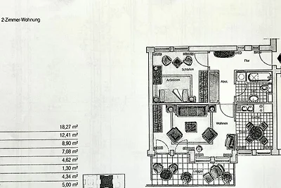 Haus Göhren Whg 523 Deichkieker mit Balkon