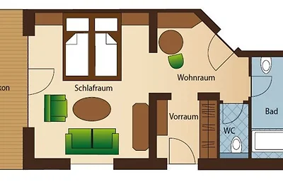 Komfortzimmer Alpenherz Ost