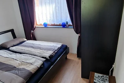 Ferienwohnung im Erdgeschoss mit Garten für 2...