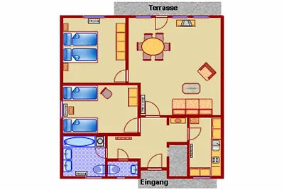 Ferienhaus mit überdachter Sonnenterrasse...