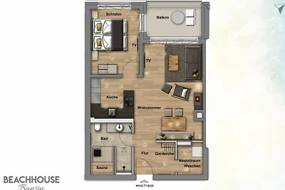 Beachhouse Bansin, App. 07