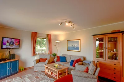 Fewo Boddenblick im EG - mit Blick auf den Br...