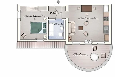 Vakantieappartement Gezinsvakantie Grubnow