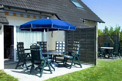 4-Raum Haus 2, 73m², Terrasse