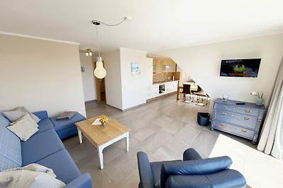 Ferienwohnung 04 mit Südbalkon und Meerblick