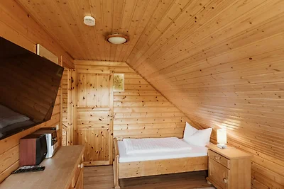 HAS-58 Holzblockhaus, 4 Pers., 65qm, HT