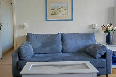 2-Raum Fewo, 50m², EG, Balkon,Strandkorb