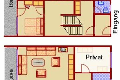 Ferienhaus 9 für 6 Personen mit Garten