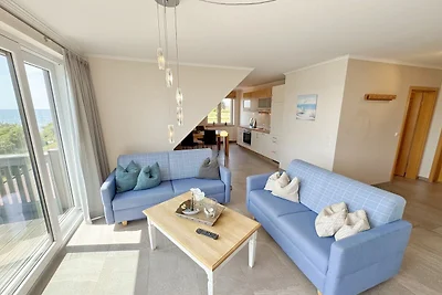 Ferienwohnung 05 mit Südbalkon und Meerblick
