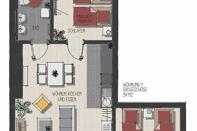 Holiday flat family holiday Hamburg-Wandsbek