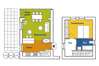 Villa Bismarckshöhe Wohnung Clara