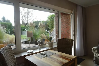 1-Raum FeWo 7, EG, 35m², Terrasse süd/west