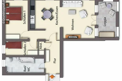 Appartamento Vacanza con famiglia Ahlbeck