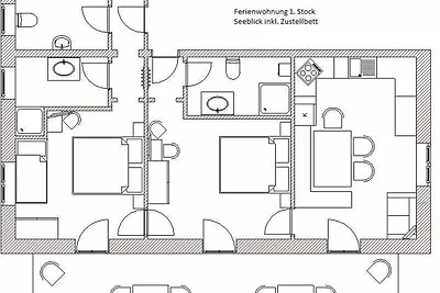 Ferienwohnung Seeblick 1. Stock