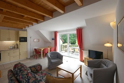 2-Raum-Ferienwohnung, 6 Personen, Balkon, OG...