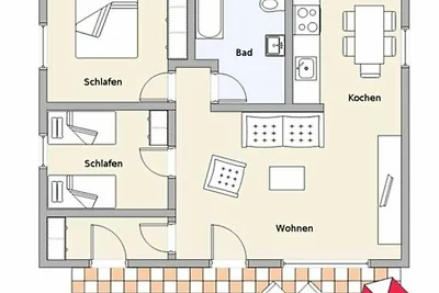 Fewo EG Haus 55