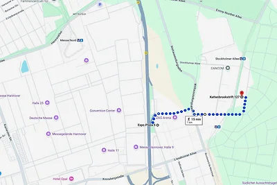 1 km zur Messe Hannover Schönes Apartment...