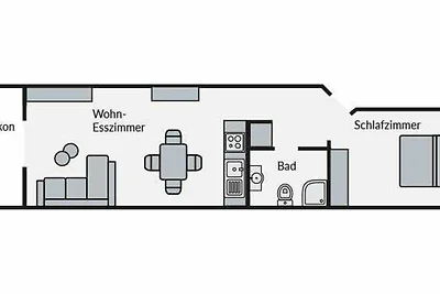Appartamento Vacanza con famiglia Baabe
