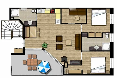 Vakantieappartement Gezinsvakantie Langeoog