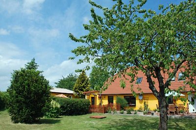 Ferienwohnung Rapsblüte mit Kamin und Balkon