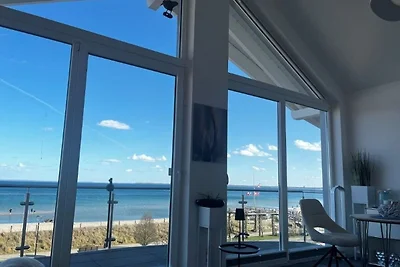 2-Raum FeWo II, 50m², 2.OG, Balkon, Meerblick