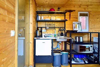 Tiny House Strandwagen mit Terrasse