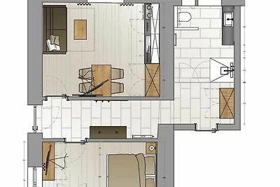 Ferienwohnung (2-5 Personen)
