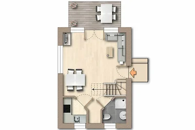 Ferienhaus Buhne 3