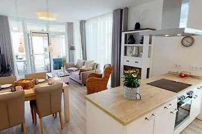Moderne 76 m² Fewo, Balkon, Meerblick, 2 Sz, ...