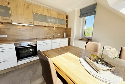 Ferienwohnung 04 mit Südbalkon und Meerblick