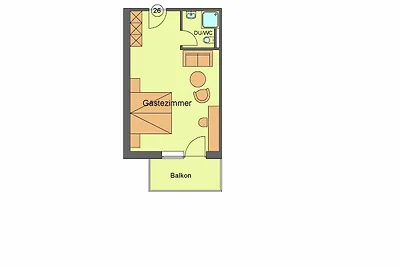 Juniorsuite 2. Etage Nr. 26