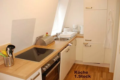 Haus bis 9 Pers., über 2 Etagen, Innenhof