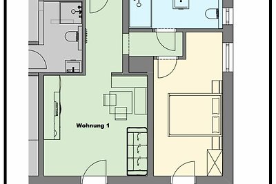 FEWO - Apartment für 2 Personen 42m²