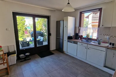 Ferienwohnung im Erdgeschoss mit Garten für 2...