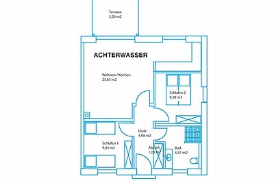 Wohnung Achterwasser