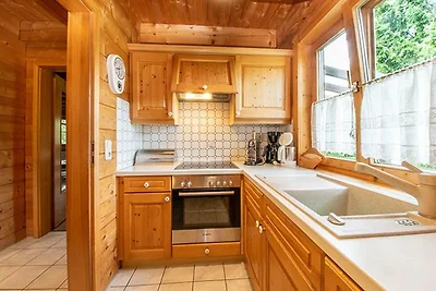 Modernes Holzhaus mit gemütlicher Atmosphäre...