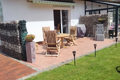 25 qm Einraum-Ferienzimmer mit Terrasse