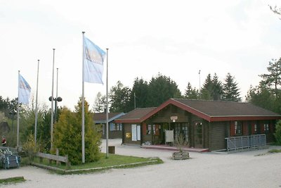 LTD-03 Holzblockhaus mit SW-Terrasse für 4 P.