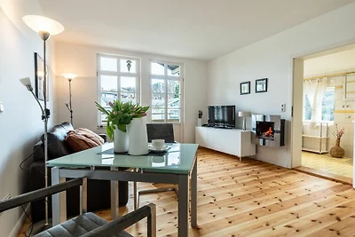 Fewo Kajüte mit Balkon und Bio-Kamin