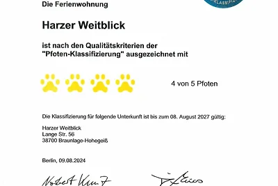 Fewo, Hunde erwünscht, 1 Schlafzimmer, Herrli...